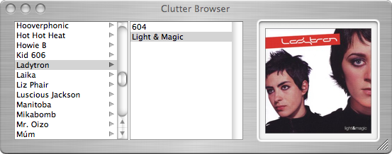 clutter browser